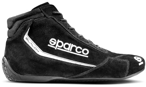 Sparco Unisex Slalom Boots 2022 Größe 44 EU, Schwarz Bootsschuh, Standard