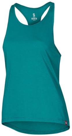 Ocun Damen Fionna Tanktop, Blue deep Peacock, S