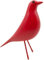 GLOBOTECH Mid Century Decor Hausvogel – Moderne Dekoration für Schreibtisch, Skulptur Nachbildung, Taube für Schreibtisch, Mitte des Jahrhunderts Skulptur (rot), Rot zeigt Mut an.