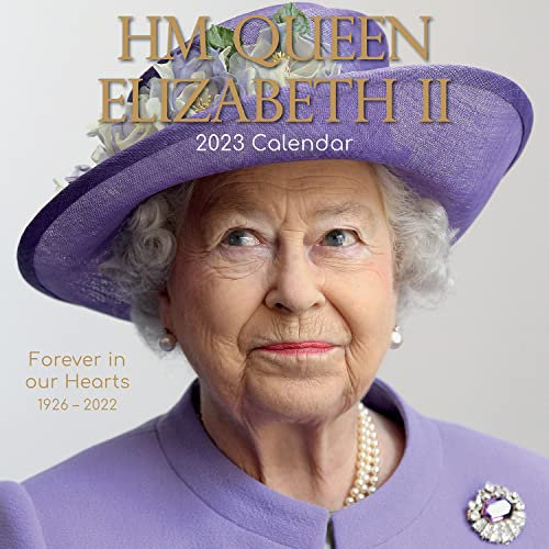 Queen Elizabeth II 2023 quadratischer Foto-Wandkalender