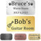 Hadefa Placa rectangular de acero inoxidable personalizada con nombre, 5 x 10 pulgadas, estilo tradicional, grabado personalizado, montaje en pared/mesa, oficina/propiedad/uso promocional