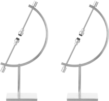 Mobestech Einstellbarer Metallkugelhalter Ständer Für Kristallkugel Anzeige Metallständer Kugelausstellungsständer Für Mineralien Schmuck Und Edelsteine Dekoration