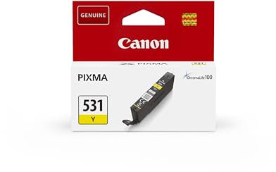 Canon CLI-531 Yellow Genuine Ink Cartridge - Compatible with PIXMA TS8750