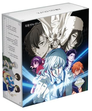 MayDee Bungo Stray Dogs Manga Sammler Geschenk Box DIY Character Stand Anime Glückspackung, Anime Bungo Stray Dogs Metal Badge Postkarten Poster Lesezeichen Für Fan-Sammlerstücke