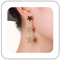 Aneneiceera Boho Star Baumeln Ohrringe Gold Stern Ohrringe Doppel Stern Ohrringe Vintage Ohrringe Schmuck Für Frauen Und Mädchen (3 Stern)