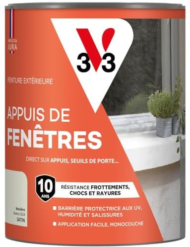 V33 Peinture pour appuis de fenêtres, Meulière 1L