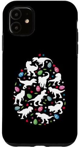iPhone 11 Easter Dinosaur Kids Case
