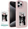 XCOOL InkPlay Smart Phone Case for iPhone 15 Pro Max Pink | DIY, Wireless, NFC, Photo Display, Anti-Drop, Water-Resistant, Custom Protective Case