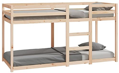 Willood Etagenbett 80x200 cm Massivholz Kiefer