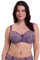 SANS COMPLEXE Arum Mosaic_709212 Soutien-Gorge à Couverture Totale, Imprimé Graphic Mûre, 105C Femme