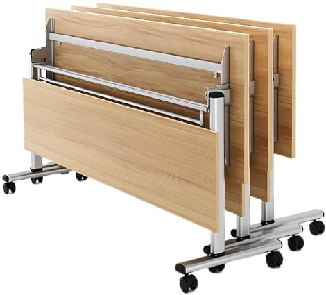 Konferenztisch für 6-8 Personen, großer rechteckiger Besprechungstisch, Geschäftsmöbel, Sitzungssaal-Schreibtisch für Büro, Seminar, Konferenz, Schulungsraum, 2 Stück