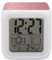 Rose Gold Giltter Digital Alarm Clock for Bedroom LED Display Deep Sleepers Bedside Alarms