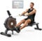 JOROTO Rudergerät für Zuhause, 16 Stufiger Widerstand, Magnetisches Rudergerät mit APP-Steuerung, LCD Display mit Handyhalter, Ideal für Home Gym Fitnessgeräte für Zuhause