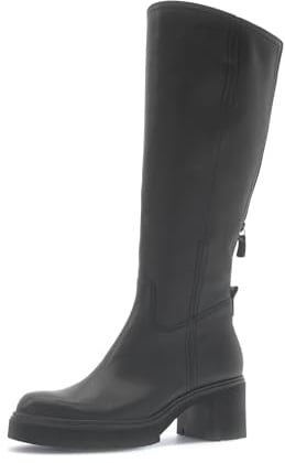 Gabor Damen Klassische Stiefel, Frauen Stiefel,Moderate Mehrweite (G),Best Fitting,uebergangsstiefel,uebergangsschuhe,schwarz,42 EU / 8 UK