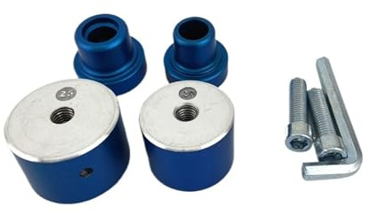 OZLIYY Parti di Saldatura for Utensili Idraulici Blu, Spessore 8 mm, Testa portafiliera 20/25/32 mm, 1/2, Tubo dell'Acqua PPR, PE, PB, Colla a Caldo(20+25mm)