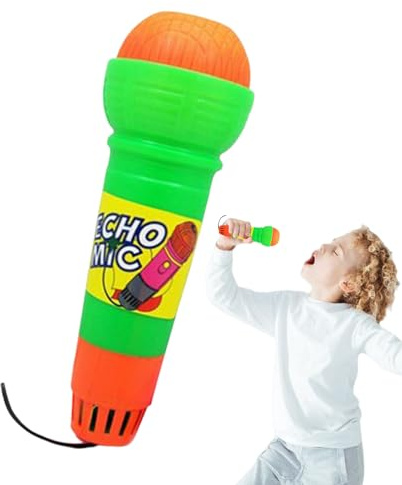 Jouet Microphone en Changement De Voix - Microphone Éco pour, Jouets pour Micr0phone Magiques Karaoké sans Batterie, Jouet D'amplification De La Voix pour Les | Faire De Faux