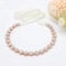Ammei Rose Gold Bridal Headpiece Wedding Headband with Crystal and Ribbons Hair Jewelry (Rose Gold)