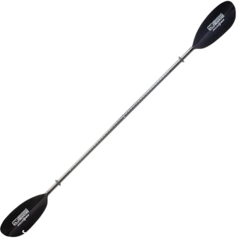 BENDING BRANCHES Angler Ace Kajak-Paddel mit geradem Schaft, Schwarz, 260 cm