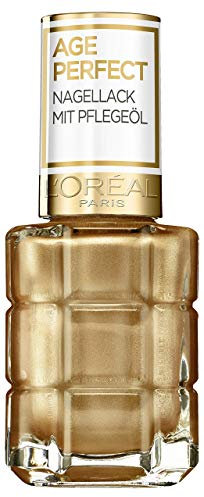 L 'Oréal Paris Age Perfect Nourishing Oil 660 Gold Nail Polish 14 ml