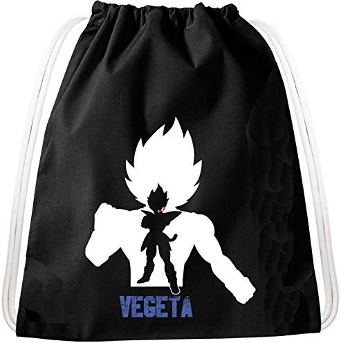 Over Vegeta Goku Dragon Rucksack Tasche Turnbeutel Sport Jute Beutel, Rucksack