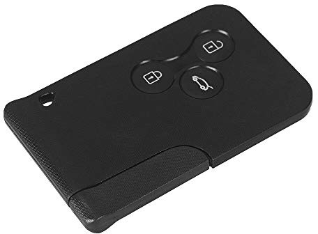 Carcasa para mando a distancia para tarjeta de 3 botones Renault Megane Clio Scenic