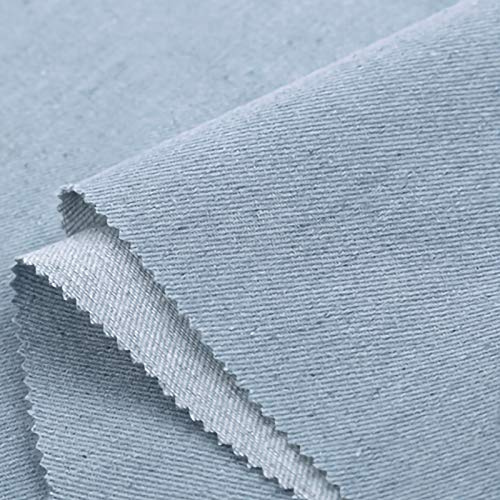 ZXC Jeansstoff Meterware 100% Baumwolle 150 cm Breit 1m Meterware Der Zum Nähen Von Kleidung,Beliebten Jeans,Vorhängen Und Wohnaccessoires Verwendet Wird(Color:Hellblau)