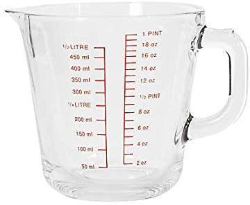 Glass Measuring jug 500ml