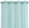 AmeliaHome Gardine 140x250 cm 1 St. Vorhang halbtransparent Ösen Ösenschal Brokat Lumina Minze
