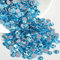 Beadsland 2880 Stück Aquamarin Hotfix Strasssteine, Hitzefix Strasssteine zum Basteln, Hotfix Kristall Runde Edelsteine, Aquamarin (SS10/2.7-2.9mm)