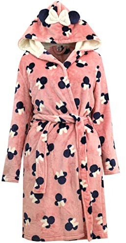 Disney Damen Bademäntel Minnie Mouse Rosa Medium