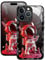 zonyee iPhone 14 Plus Case, Anime Astronaut Phone Case with Camera Protector for iPhone 14 Plus case, Anti-Scratch Hard Acrylic Case for Apple iPhone 14 Plus-Black