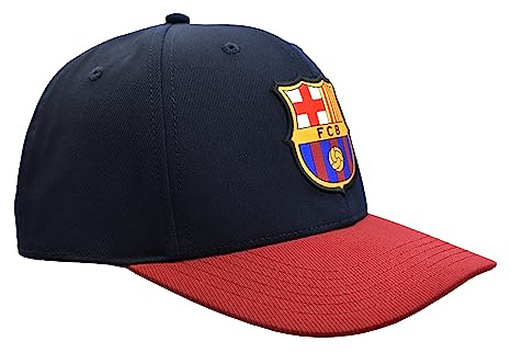 TokyRu Sports Barça Always Blaugrana lizenzierte Kappe - Einstellbare Größe für Erwachsene, Blau/Weinrot