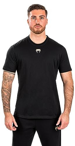 Venum UFC Adrenaline Herren Fight Week Kurzarm-T-Shirt - Schwarz - XL