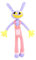 2023 New The Amazing Digital Circus Plush,11.2 Pomni and Jax Plushies,Plush Toys for Circus Clowns,Stuffed Figure Doll for Kids Adults, Birthday Halloween Christmas for Boys Girls（long version Jax)
