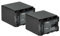 vhbw 2X Akku Ersatz für JVC BN-VG138, BN-VG138E, BN-VG138AC für Videokamera Camcorder (4000 mAh, 3,6 V, Li-Ion) + Infochip