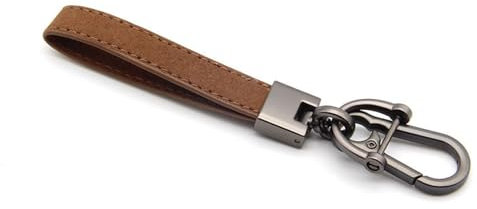 FFGDFGH Schlüsselanhänger Auto,für Dacia Sandero Stepway II 2012-2020.Auto-Schlüsselanhänger aus Mikrofaser mit 360°drehbarem Drehgelenk,D