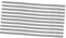 SOLUSTRE 10st Umbau des Autoinnenraums Lüftungsschutzstreifenrahmen Zierleiste Luftauslass Lüftungsschlitzblenden Lüftungsabdeckungen Für Auto-klimaanlagen Auto-Trim- PVC Silver
