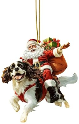 Generisch Weihnachtsbaum Dekoration Acryl Lustige Weihnachtsbaum Anhänger Niedlicher Christbaumschmuck Weihnachtsdeko Innen Party Christmas Ornaments Für Freunde Und Familie