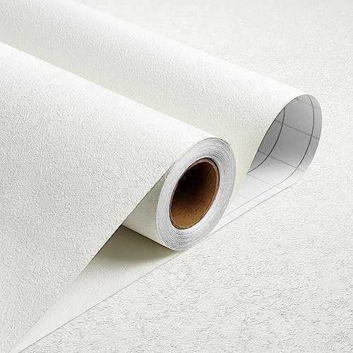 Stickyart Möbelfolie Selbstklebend Tapete Betonoptik Weiß 30cmX400cm Industrial Matt Wandverkleidung Betontextur Wandpapier Betonoptik Beton Wandpapier Uni Industrial Für Wohnzimmer Schlafzimmer