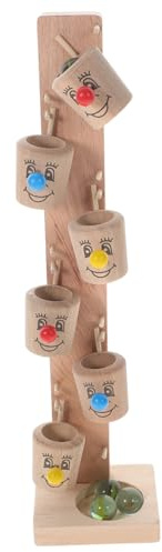 Vaguelly 1satz Junge Mädchen Lernspielzeug Aus Lustiges Clown Murmelrollspiel Sicheres Und Robustes Tischspiel Für Jungen Und Mädchen Fördert Die Eltern-Junge Mädchen-interaktion Und