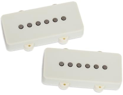 Seymour Duncan Hot Jazzmaster Ensemble de micros silencieux - Couverture en parchemin