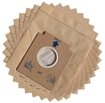 10 Piezas De Bolsas For Piezas De Aspiradora, Compatibles Con Electrolux, Z1480/ZW1200-211/ZC1120B/ZC1120R/ZC1120Y/ZC1120HZMO1510 Bolsa De Polvo De Repuesto De Papel For Aspiradora.