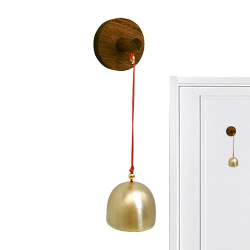 Door Bell Chime - Retro Metal Door Bell | Wood Wind Chime | Wall Mounted Metal Doorbell | Wind Chime Doorbell | Wind Chime Doorbell | Store Door Entry Chime | Traditional Antique Doorbell