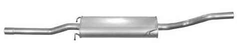 VEGAZ MS-424 Mittelschalldämpfer Mitteltopf mitte