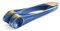 Heritage Musical Spoons Percussion Instrument, handgefertigtes kanadisches Ahornholz, natürlicher Holzfolk-Sound, tolles Geschenk für alle Altersgruppen mit jedem Musikerlebnis, klein, blau