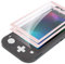 eXtremeRate Verre Trempé pour Nintendo Switch Lite, Protection d'écran pour Switch Lite Anti Rayures et Empreintes Digitales HD Transparent sans Bulles Incassable avec Bordure Rose