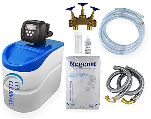 Descalcificador de agua IWKC 600, sistema de descalcificación con juego de conectores 2