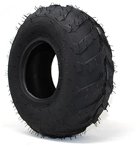 DCO 15,2 cm (6 Zoll) Reifen für Mini Quad ATV 145.70-6 Zoll, Schwarz, Nylon, Gummi