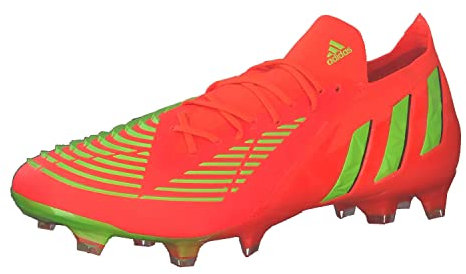 Adidas Unisex Predator Edge.1 L FG Sneaker, solar red/Team solar Green/core Black, 41 1/3 EU