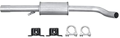 HELLA 8LB 366 022-641 Vorschalldämpfer - Easy2Fit® Kit - vorne - einteilig - Set mit Anbauteilen - für u.a. SKODA OCTAVIA I